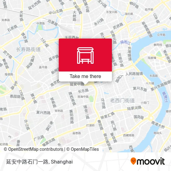 延安中路石门一路 map