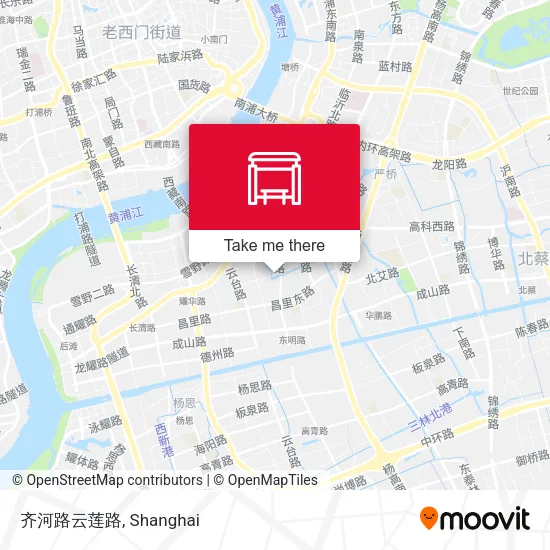 齐河路云莲路 map