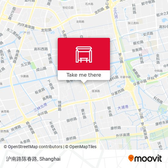 沪南路陈春路 map