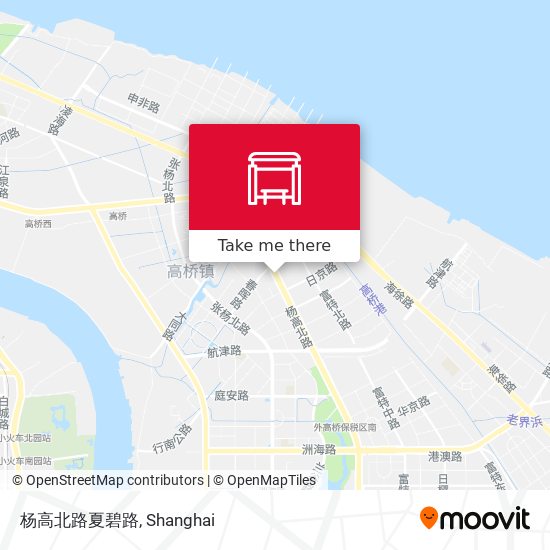 杨高北路夏碧路 map