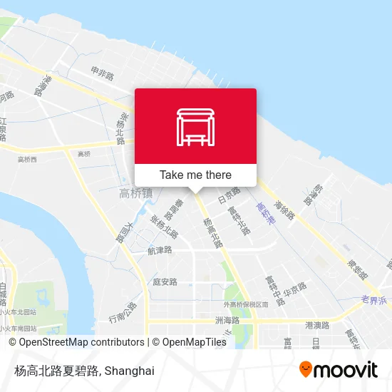 杨高北路夏碧路 map