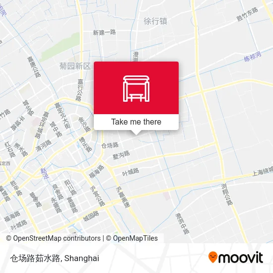 仓场路茹水路 map