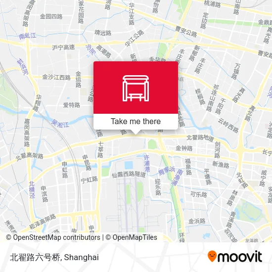 北翟路六号桥 map