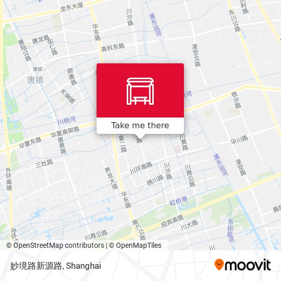 妙境路新源路 map