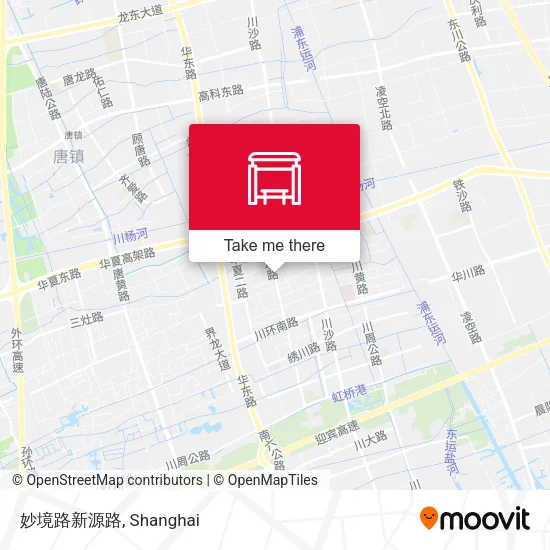 妙境路新源路 map