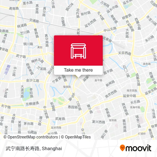 武宁南路长寿路 map