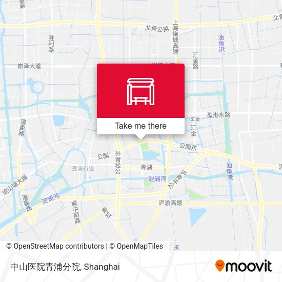 中山医院青浦分院 map