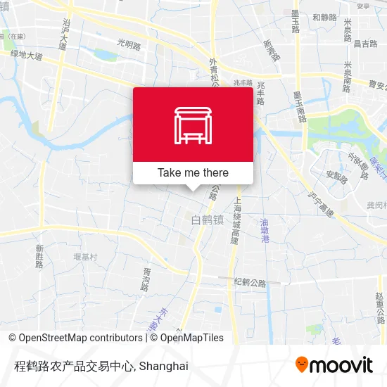 程鹤路农产品交易中心 map