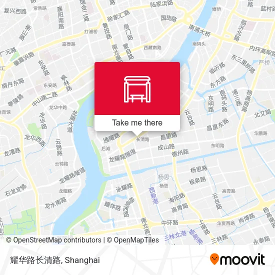 耀华路长清路 map