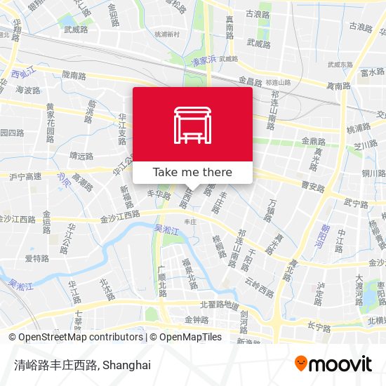 清峪路丰庄西路 map