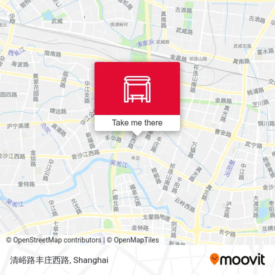 清峪路丰庄西路 map