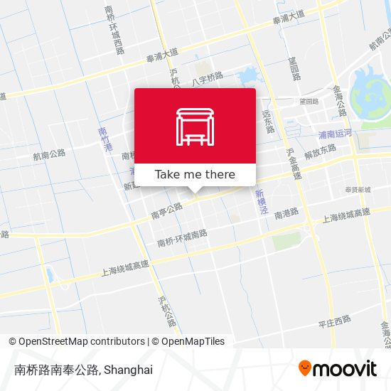 南桥路南奉公路 map
