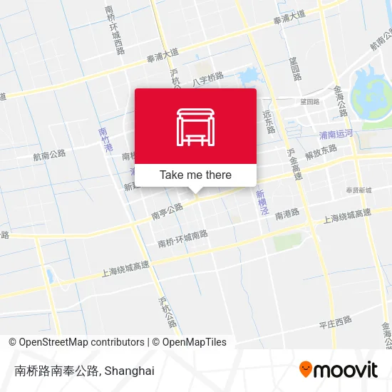 南桥路南奉公路 map