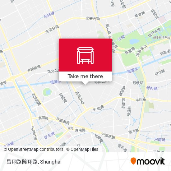 昌翔路陈翔路 map