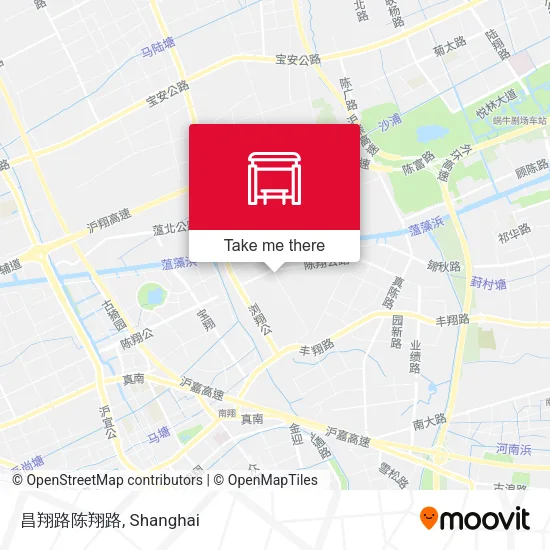 昌翔路陈翔路 map