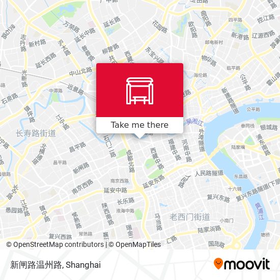 新闸路温州路 map
