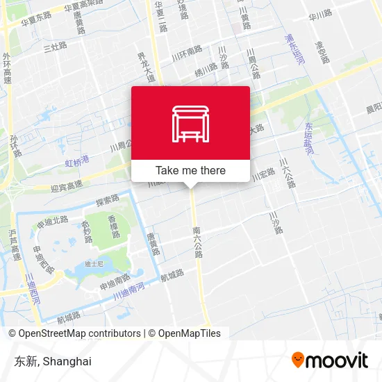 东新 map