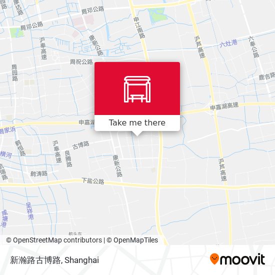 新瀚路古博路 map