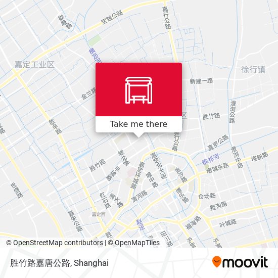 胜竹路嘉唐公路 map