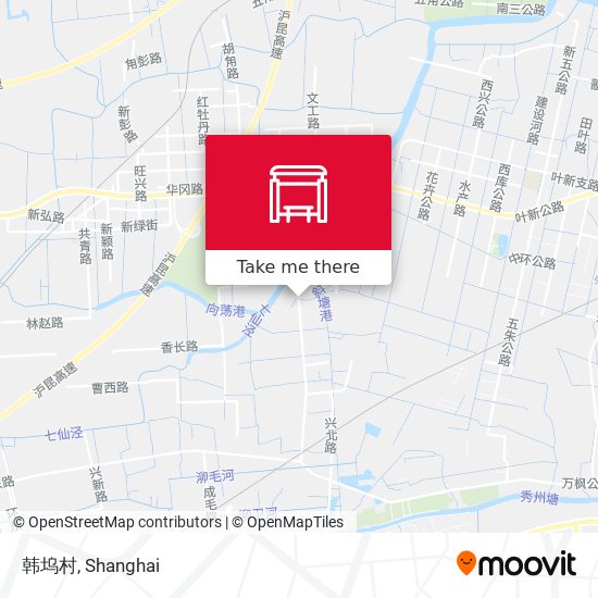 韩坞村 map