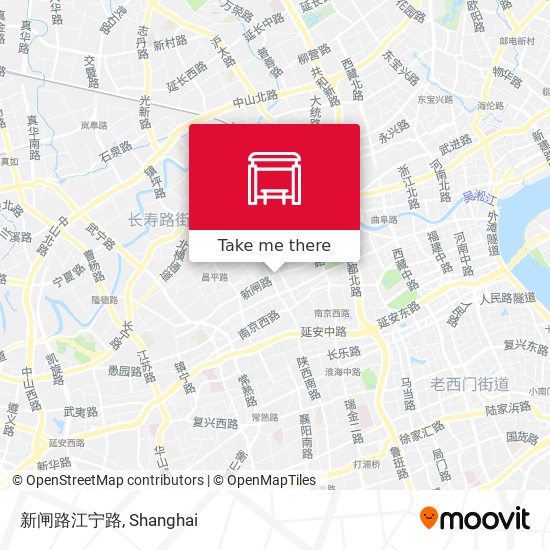 新闸路江宁路 map