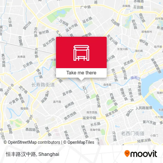 恒丰路汉中路 map