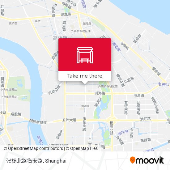 张杨北路衡安路 map