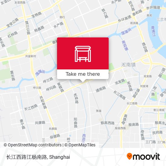 长江西路江杨南路 map