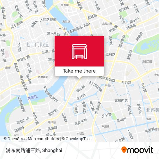 浦东南路浦三路 map