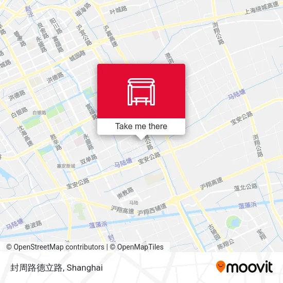 封周路德立路 map