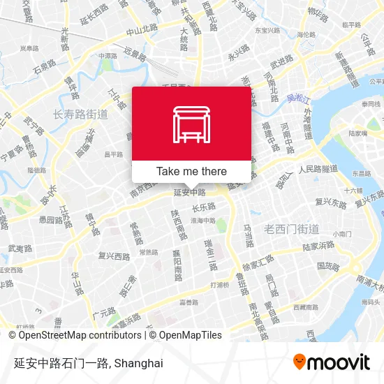 延安中路石门一路 map
