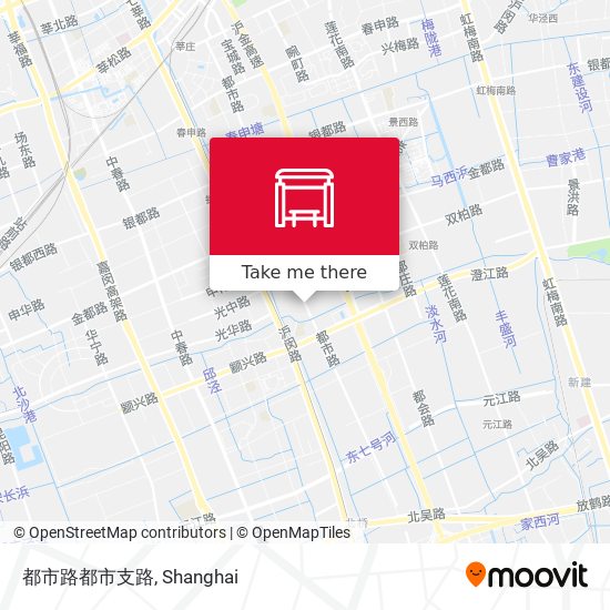 都市路都市支路 map