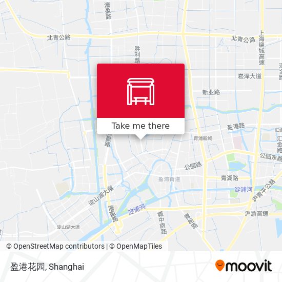 盈港花园 map