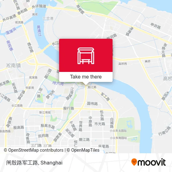 闸殷路军工路 map