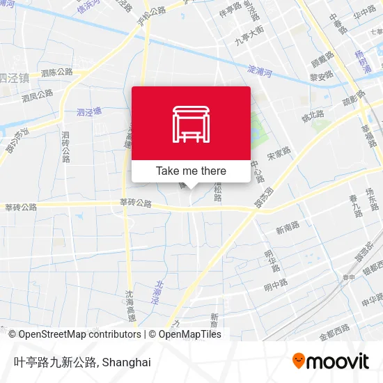 叶亭路九新公路 map