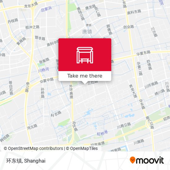 环东镇 map