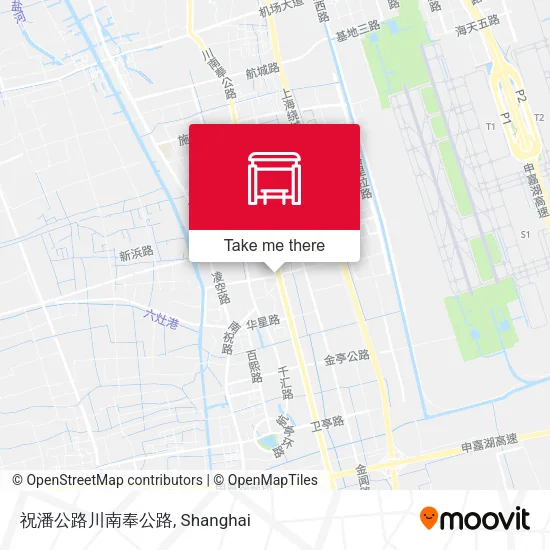 祝潘公路川南奉公路 map