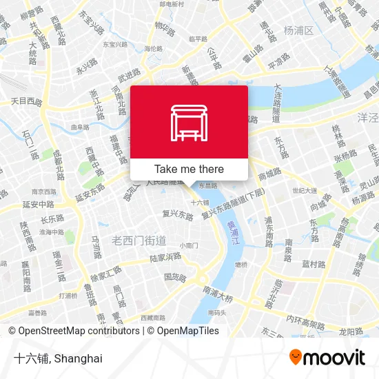 十六铺 map
