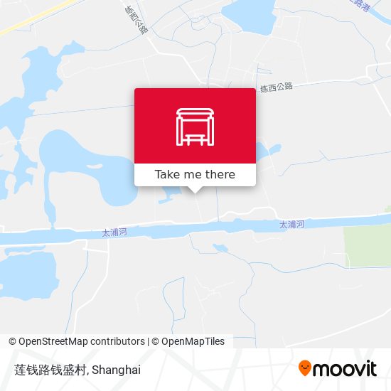 莲钱路钱盛村 map