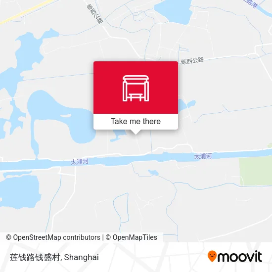 莲钱路钱盛村 map