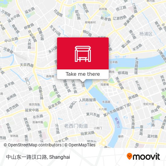 中山东一路汉口路 map