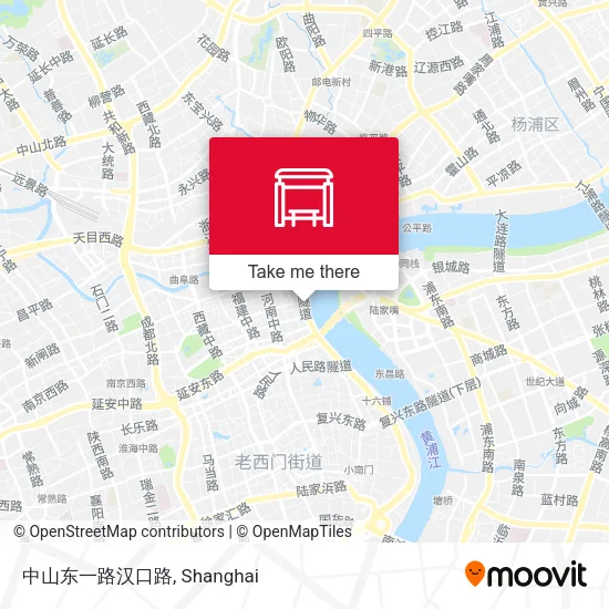 中山东一路汉口路 map