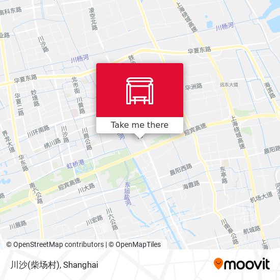 川沙(柴场村) map