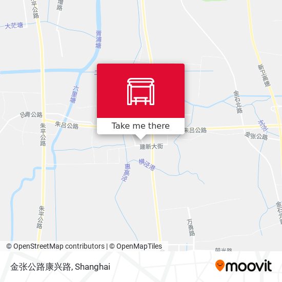 金张公路康兴路 map