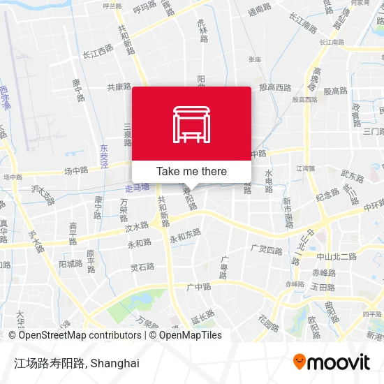 江场路寿阳路 map