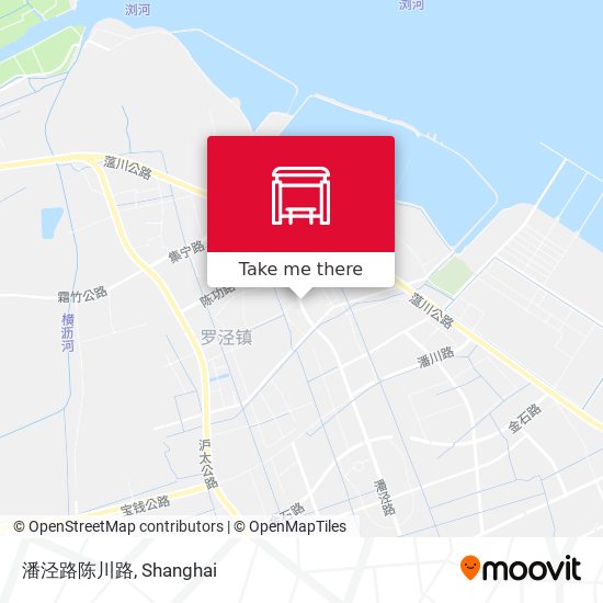 潘泾路陈川路 map