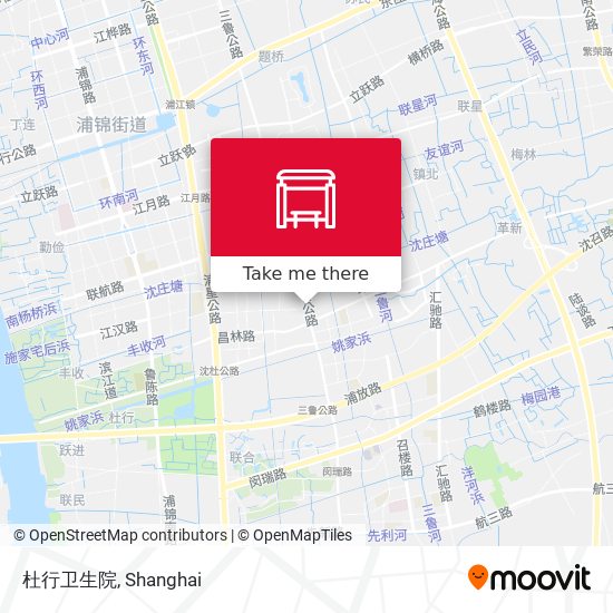杜行卫生院 map