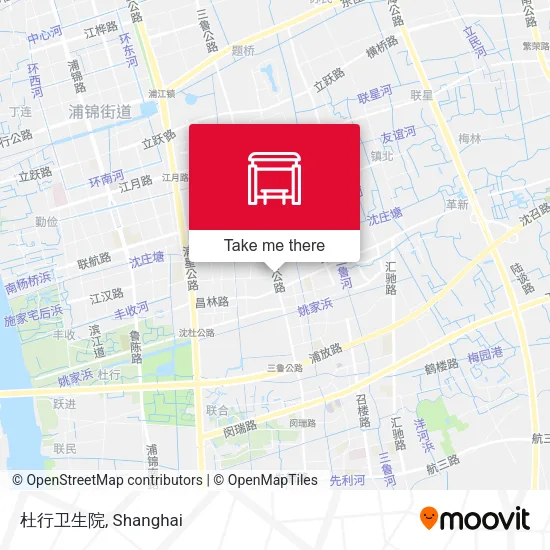 杜行卫生院 map