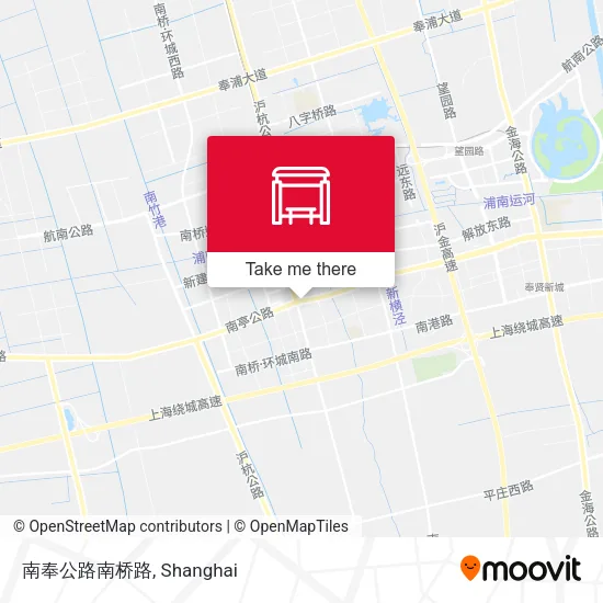 南奉公路南桥路 map