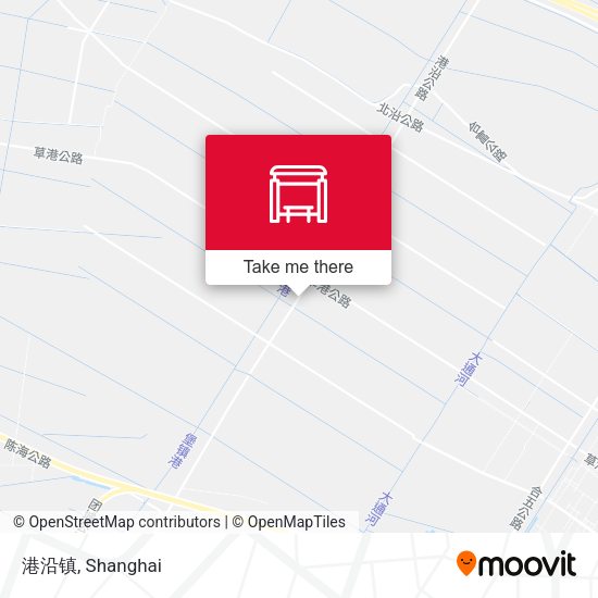 港沿镇 map